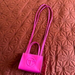 Telfar Vibrant Pink Shoulder Bag